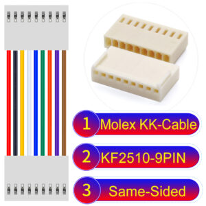 Molex KK-Cable KF2510 9-Pin Same-Side-Head PVC Cable
