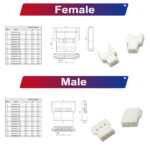 Molex MX2.0 2.0mm housing 2P 3P 4P 5P 6P 7P 8P 9P 10P 12P