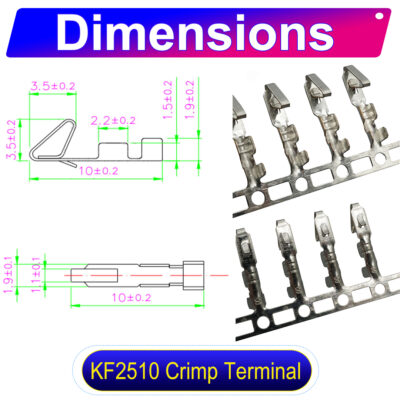 Molex KK 254 2.5mm KF2510 Crimp Terminal